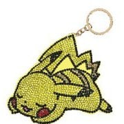 ポケットモンスター ラインストーン マスコットクリーナー お休み ピカチュウ