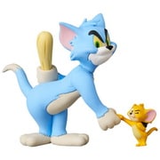 UDF ウルトラディテールフィギュア TOM AND JERRY Classic Color Ver. TOM w/ CLUB and JERRY w/ BOMB [塗装済完成品フィギュア 全高約65mm/20mm]