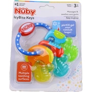 IcyBite Teether Keys アイシー・バイト イエロー×ブルー×グリーン NU-455