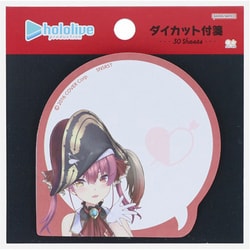 【限定】ダイカット付箋 hololive（ホロライブ） 宝鐘マリン S2846500