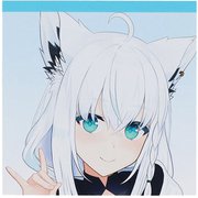 【限定】スクエアメモ hololive（ホロライブ） 白上フブキ S2846527