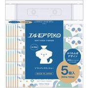 エルモア ピコ ソフトパックティシュ 150W×5P