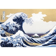 1000-074 葛飾北斎 / 波間の富士～冨嶽三十六景 神奈川沖浪裏～ [ジグソーパズル 1000ピース]