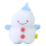 P-9912 ふわふわ たっとん ぬいぐるみ S ゆきだるま BL