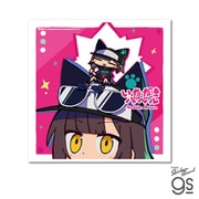 DEN-043 電音部 CDジャケットステッカー 黒鉄たま / いただきバベル(Aiobahn Remix)