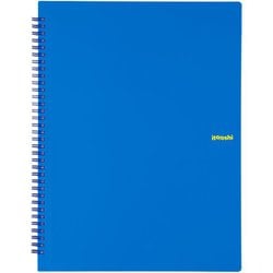 クリアーファイル ito/oshi イトオシ ツインリング型クリアーファイル 2ポケット ブルー FL-312CF