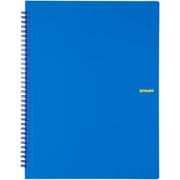 クリアーファイル ito/oshi イトオシ ツインリング型クリアーファイル 2ポケット ブルー FL-312CF
