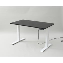 2モーター電動昇降デスク 高さ表示＆メモリー機能付きリモコン ELD-FS/T1200-BK/MWH
