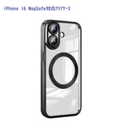 RM-16N-MGBK [iPhone 16 用 Magsafe対応クリアケース]