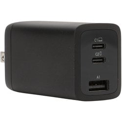 67W ACチャージャー C2ポート/A1ポート BK QU-0200BK