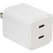 35W ACチャージャー Type-C2ポート WH QU-0202WH