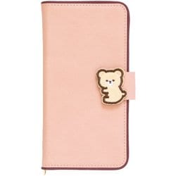 ML-L-HGK04 [HUG KUMA マルチ手帳型ケース PK]
