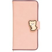 ML-L-HGK04 [HUG KUMA マルチ手帳型ケース PK]