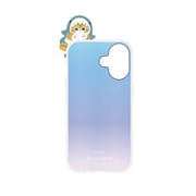 MOFU-49A [iPhone 16用 フレーム IIIIfit Clear ケース（イーフィットクリアケース） mofusand サメにゃん]