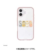 MOFU-61PK [iPhone 16用 IIIIfit Clear ケース（イーフィットクリアケース） mofusand ピンク]
