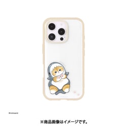 MOFU-62IV [iPhone 16 Pro用 IIIIfit Clear ケース（イーフィットクリアケース） mofusand アイボリー]