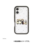 MOFU-63BK [iPhone 16用 プランプフレームケース mofusand ブラック]