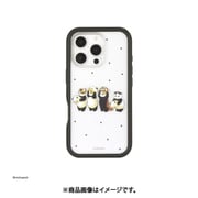 MOFU-64BK [iPhone 16 Pro用 プランプフレームケース mofusand ブラック]