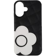 IP16-MQ03 [iPhone 16 デイジーパッチキルトシェルケース BK]