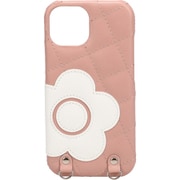IP15-MQ15 [iPhone 15 デイジーパッチキルトスリングケース PK]