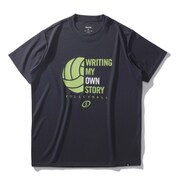 SMT24119V [バレーボール Tシャツ オウン ストーリー Lサイズ ブラック]