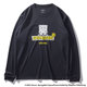 SMT24139S [ロングスリーブTシャツ スポンジ・ボブ イエロー Sサイズ ブラック]