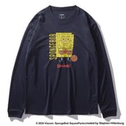 SMT24142S [ロングスリーブTシャツ スポンジ・ボブ バスケットボール フリーク Sサイズ ブラック]