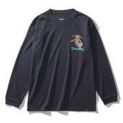 SJT24163 [ジュニア ロングスリーブ Tシャツ レッツ プレイ フープス 140cm ブラック]