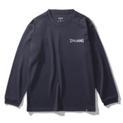SJT24178 [ジュニア ロングスリーブ Tシャツ ホログラム ワードマーク 150cm ブラック]