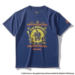 SJT24166S [ジュニア Tシャツ スポンジ・ボブ フレッシュ オフ ザ グリル 130cm ネイビー]