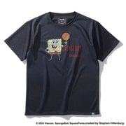 SJT24171S [ジュニア Tシャツ スポンジ・ボブスピニング バスケットボール 130cm ブラック]