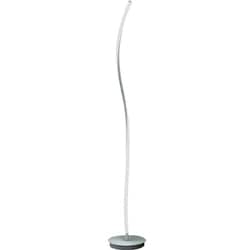 7Life スムースフロアランプリモコン有 白 H132CM 調光調色 DHL1005A-WH