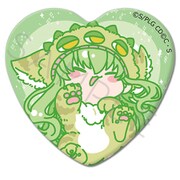 SYNC-CODE3HKB-MC コードギアス 反逆のルルーシュ ハート型缶バッジ MC C.C.