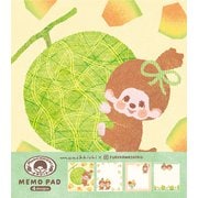 限定 メモパッド メロン モンチッチ MM50