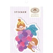 限定 ステッカー ぶどう モンチッチ MM68