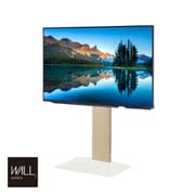 32~80型対応 首振り機能付き WALL TVスタンド V3 SW ロータイプ ホワイトオーク WLTVZ5232