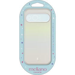 PM-P242UCAWH [Google Pixel 9 / 9 Pro ケース ソフト カバー カメラレンズ保護設計 ワイヤレス充電可 ストラップホールシート付 meliano ホワイト]
