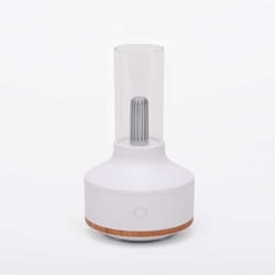 ランプのように灯る癒しのアロマ加湿器 Aromist Lamp（アロミスト ランプ） ホワイト AML24WH