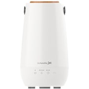 フレアライトとデュアルファン搭載のジェット加湿器 L's Humidifier Jet(エルズ ヒュミディファイア ジェット) ホワイト LS-HFJ24WH