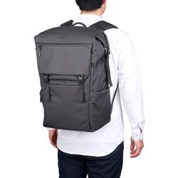 2023年限定プルアップブラック ロールトップバックパック umbro ロールトップバックパック｜約60L （ブラック） -デサント