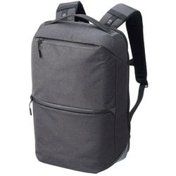プラスシェル シティ ジップバックパック15 G05 ブラック SP-CT05ZPBP15BK