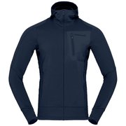 フォルケティン パワーグリッドフード falketind Power Grid Hood M 1201810230 302295 Indigo Night Mサイズ [アウトドア フリース メンズ]