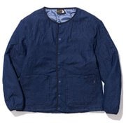 デニムキルトカーディガン DENIM QUILT CARDIGAN insulated POLARTEC POWER FILL RXMF244010 DARK USED Lサイズ [アウトドア 中綿ウェア メンズ]