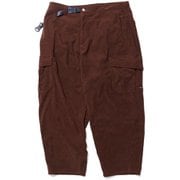 ストーンマスター×ロックス カーゴパンツ コーデュロイ STONEMASTER×ROKX CARGO PANT CORDUROY SMMF241100R BROWN Lサイズ [アウトドア ロングパンツ メンズ]