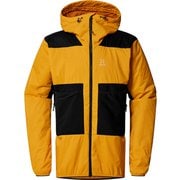スピッツ ミミック フード Spitz Mimic Hood Men 606584 5R8 Sunny Yellow/True Bl Sサイズ [アウトドア 中綿ウェア メンズ]