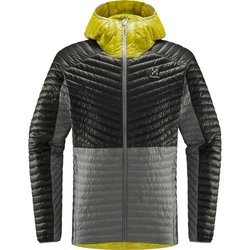 リム ミミック フード L.I.M Mimic Hood Men 604940 Stone Grey/Magnetite XLサイズ [アウトドア 中綿ウェア メンズ]