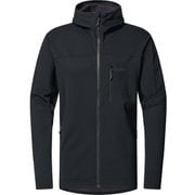 ロッソン ミッド フード Rosson Mid Hood Men 607605 True Black XLサイズ [ソフトシェルジャケット メンズ]
