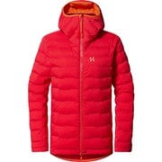 スピッツ ダウン フード Spitz Down Hood Women 607467 Bright Red Sサイズ [アウトドア ダウンウェア レディース]