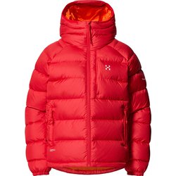 ロッソンダウンフード レディース ダウンウェア Bright Red（5RA） Sサイズ 607468