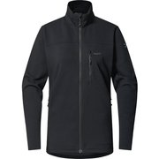 ロッソン ミッド ジャケット Rosson Mid Jacket Women 607606 True Black XSサイズ [ソフトシェルジャケット レディース]